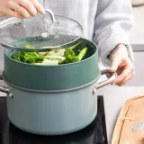 GreenPan Крышка-пароварка 24 см зеленая EAN 4894871011274 — фото 2