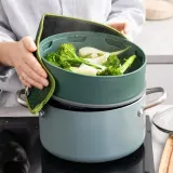 GreenPan Крышка-пароварка 24 см зеленая EAN 4894871011274 — фото 3