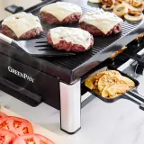 GreenPan Электрический гриль Bistro Gourmet двухсторонняя тарелка + раклетница EAN 4894871033337 — фото 5