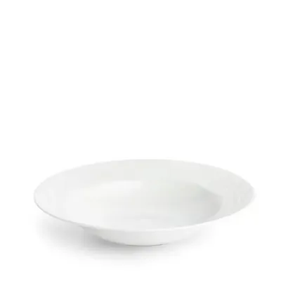 Wedgwood Jasper Conran Белая глубокая тарелка Strata 26 см EAN 701587293778