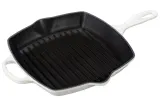 Le Creuset Чугунная сковорода 26 см для гриля белая EAN 024147262206 — фото 1