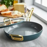 GreenPan Сковорода Stanley Tucci™ 30 см + крышка Pine Grren EAN 4894871039148 — фото 2