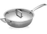 Le Creuset Сковорода 3-PLY Saute 24 см с крышкой EAN 630870042215 — фото 1