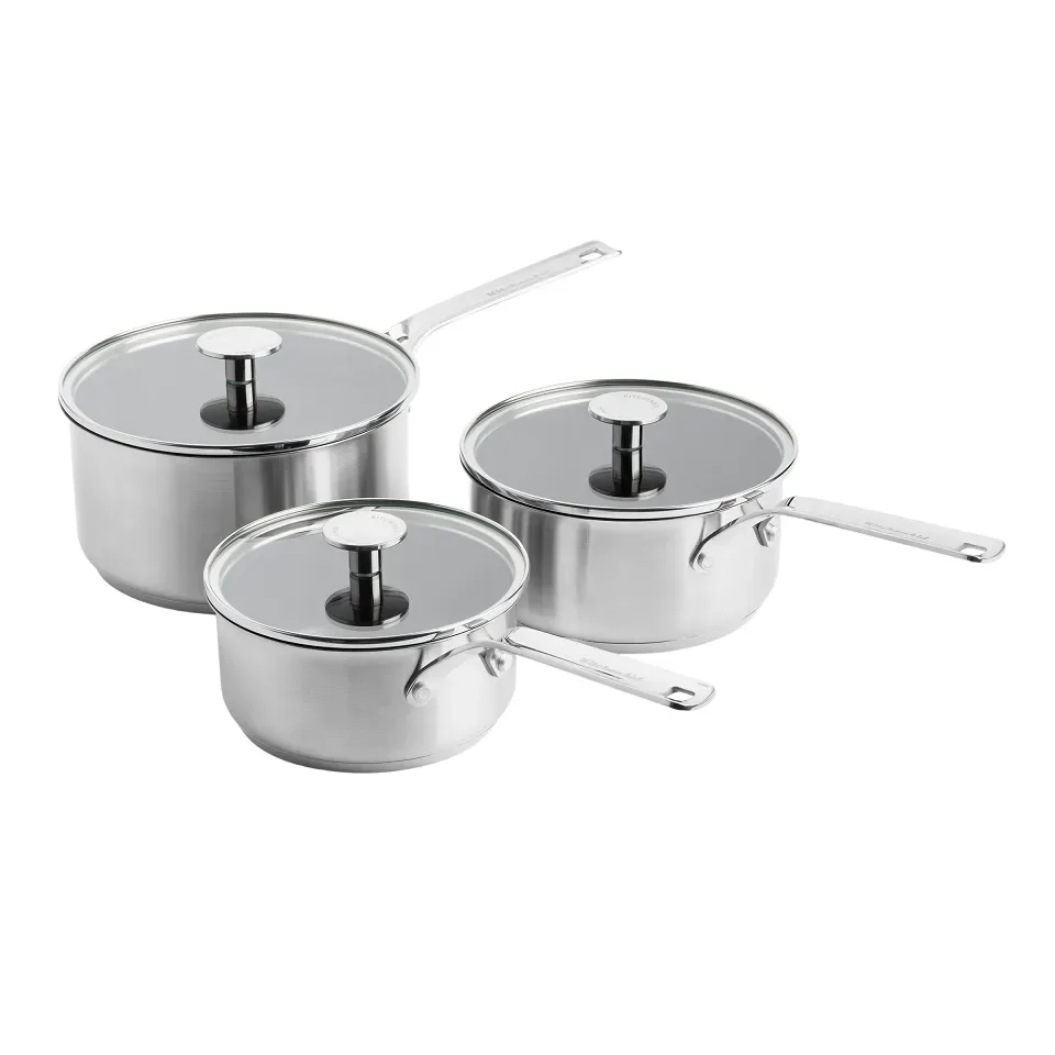 KitchenAid Набор из 3 кастрюль 16+18+20 см EAN 4895156698340