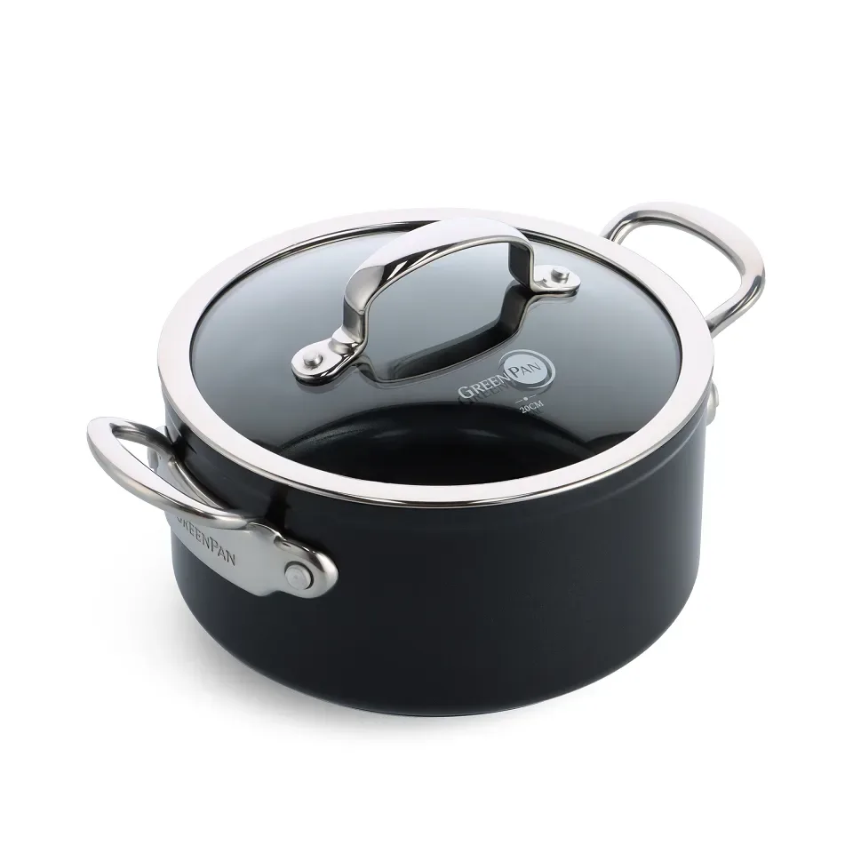 GreenPan Кастрюля Barcelona Pro 20 см 3,1 л с крышкой EAN 4895156693239