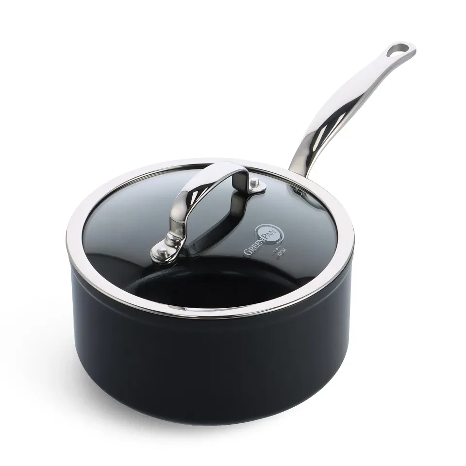 GreenPan Сотейник Barcelona Pro 20 см 3,1 л с крышкой EAN 4895156693215