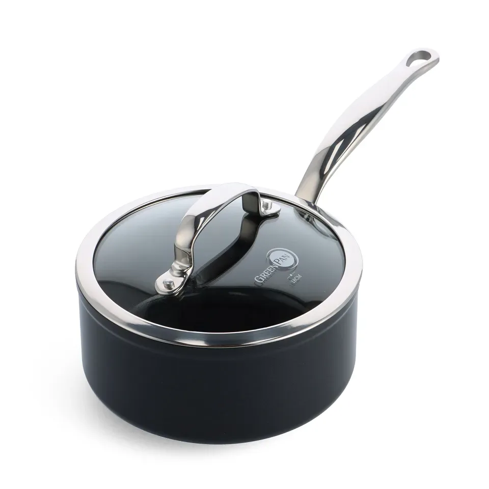GreenPan Сотейник Barcelona Pro 18 см 2,1 л с крышкой EAN 4895156693192