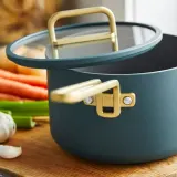 GreenPan Сотейник Stanley Tucci™ 20 см 3,78 л + крышка Pine Green EAN 4894871039209 — фото 2