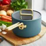 GreenPan Сотейник Stanley Tucci™ 20 см 3,78 л + крышка Pine Green EAN 4894871039209 — фото 3