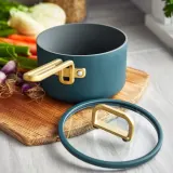 GreenPan Сотейник Stanley Tucci™ 16 см 1,9 л + крышка Pine Green EAN 4894871039186 — фото 4