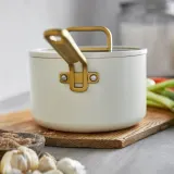 GreenPan Сотейник Stanley Tucci™ 20 см 3,78 л + крышка Off White EAN 4894871039360 — фото 5