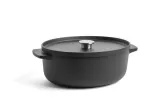KitchenAid Овальная чугунная сковорода для жарки 30 см 5,6 л матовая черная EAN 4895156688303 — фото 1