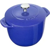 STAUB Чугунная кастрюля Cocotte 3 л 20 см синяя EAN 3272340043987 — фото 1