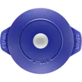STAUB Чугунная кастрюля Cocotte 3 л 20 см синяя EAN 3272340043987 — фото 3