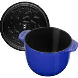 STAUB Чугунная кастрюля Cocotte 3 л 20 см синяя EAN 3272340043987 — фото 6