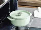 KitchenAid Чугунный кастрюля 22 см 3,3 л фисташковый EAN 4894871028784 — фото 6