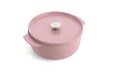 KitchenAid Чугунная кастрюля 26 см 5,2 л розовая EAN 4894871026407 — фото 1