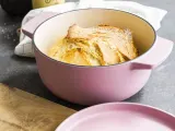 KitchenAid Чугунная кастрюля 22 см 3,3 л розовая EAN 4894871026421 — фото 3