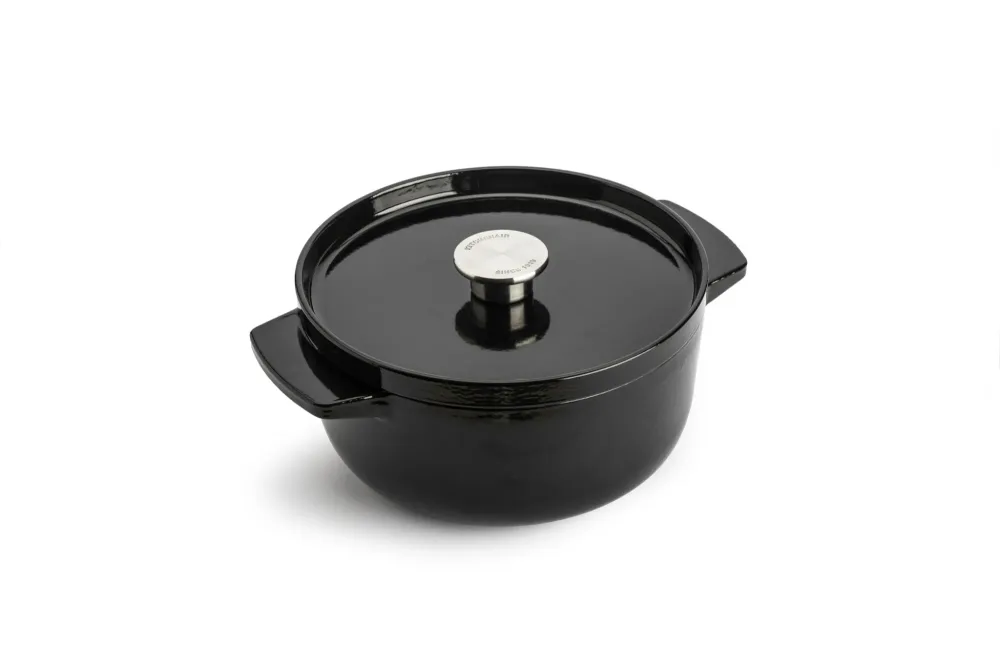KitchenAid Чугунная кастрюля 22 см 3,3 л черная EAN 4894871009370