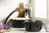 KitchenAid Чугунная кастрюля 22 см 3,3 л черная EAN 4894871009370 — фото 8