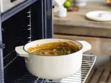 KitchenAid Чугунная кастрюля 22 см 3,3 л крем EAN 4894871009417 — фото 4
