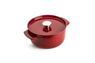 KitchenAid Чугунная кастрюля 22 см 3,3 л красная EAN 4894871009394