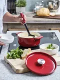 KitchenAid Чугунная кастрюля 22 см 3,3 л красная EAN 4894871009394 — фото 2