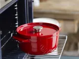KitchenAid Чугунная кастрюля 22 см 3,3 л красная EAN 4894871009394 — фото 4