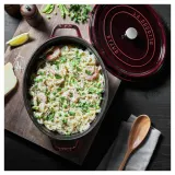STAUB Чугунная кокотница овальная 27 см 3,2 л с гренадином для запекания (II сорт) EAN 3272340002540 — фото 5