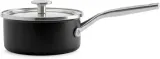 KitchenAid Кастрюля Steel Core Enamel 18 см 2 л с крышкой матовая черная EAN 4894871004092 — фото 5
