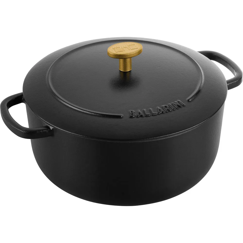 Ballarini Чугунный кастрюля Bellamonte 22 см 3 л черный круглый EAN 4062297005218