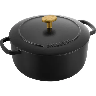 Ballarini Чугунная кастрюля Bellamonte 20 см 2,6 л черная круглая EAN 4062297005201
