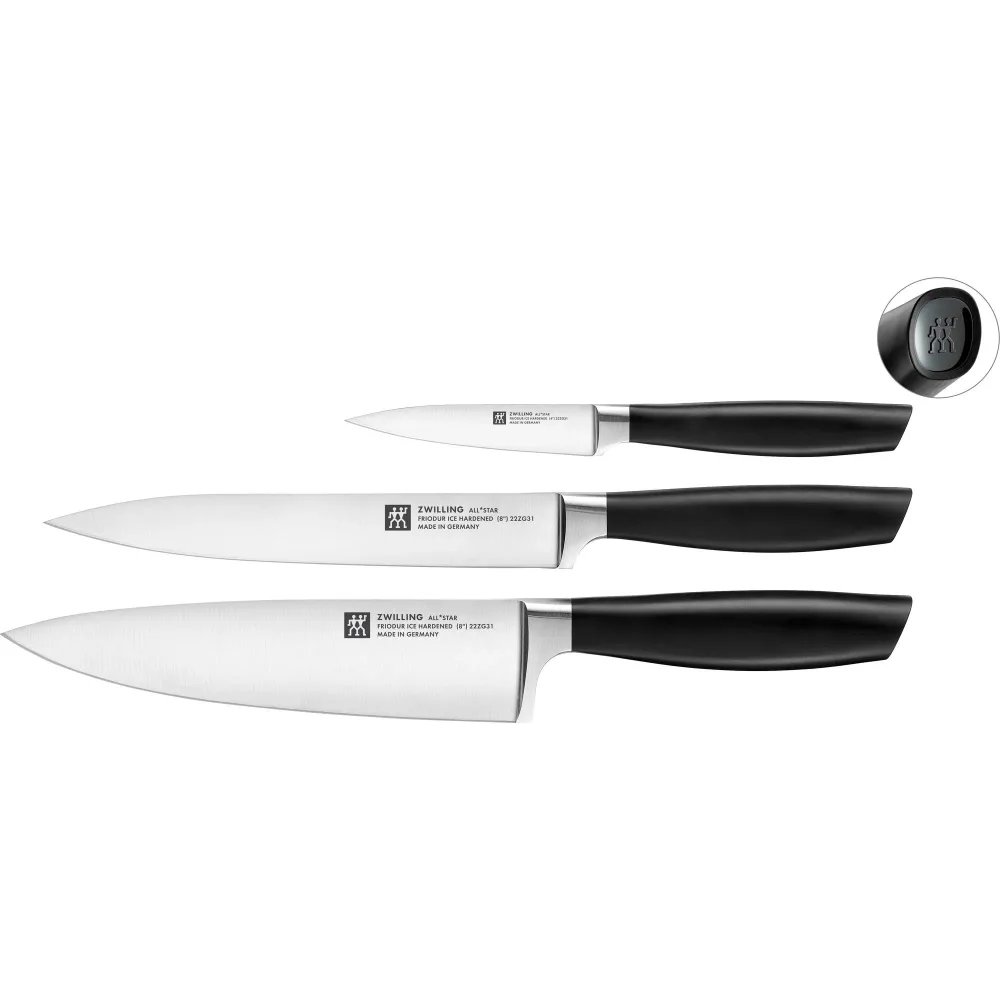 Zwilling Набор из 3 ножей All* Star черный EAN 4009839656019
