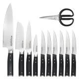 KitchenAid Набор из 10 ножей + ножницы в блоке с точилкой Gourmet EAN 5057982000745 — фото 8