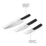 KitchenAid Набор из 3 классических ножей 9+14+20 см EAN 5057982000615 — фото 5