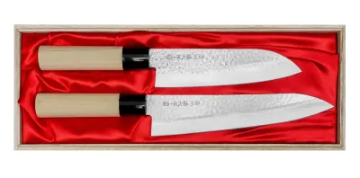 Satake Набор из 2 ножей Magaroku Saku Chef+Santoku EAN 4956617600682