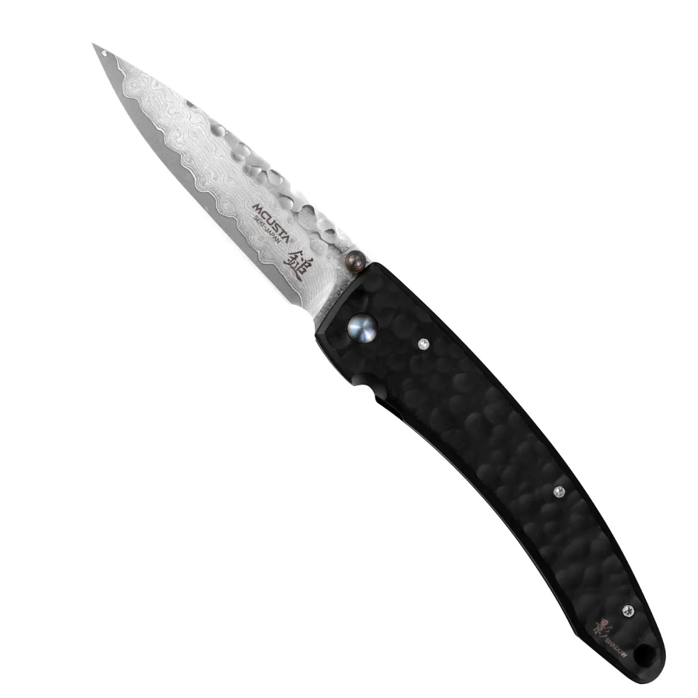 Mcusta Складной нож Forge Black Damascus 8,5 см EAN 4964496601133