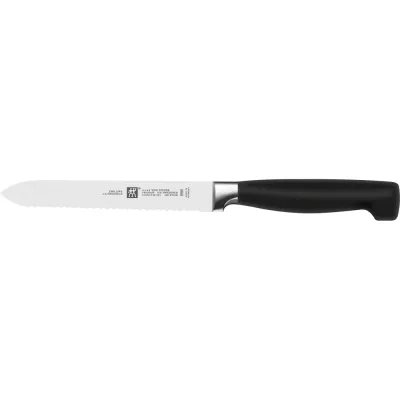 Zwilling Многоцелевой серрейторный нож Four Star 13 см EAN 4009839037009