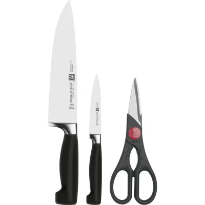 Zwilling Набор из 2 ножей Four Star + ножницы EAN 4009839185076