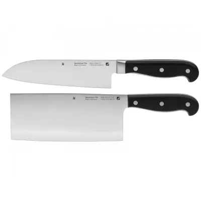 WMF Набор из 2 ножей Spitzenklasse Plus тесак + нож Santoku EAN 4000530680389