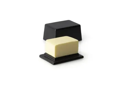 Continenta Блюдо для масла 9,5x7x6см 125г черное EAN 4017167372501