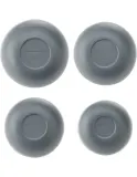 KitchenAid Набор из 4 кухонных мисок с крышками серого цвета EAN 5057982103873 — фото 4