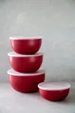 KitchenAid Набор из 4 кухонных мисок с крышками УНИВЕРСАЛ EAN 5057982067236 — фото 3