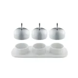 Alessi Тройной контейнер для варенья EAN 8003299383238 — фото 1