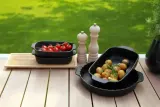 KitchenAid Блюдо для запекания L 38x23x7,5 см матовое черное EAN 4895156689683 — фото 2