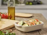 KitchenAid Керамическое блюдо 40x25x8,8 см + крышка миндальный крем EAN 4894871028708 — фото 4