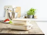 KitchenAid Керамическое блюдо 33x19,5x7,5 см миндальный крем EAN 4894871028661 — фото 4
