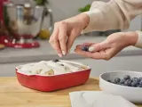KitchenAid Керамическое блюдо 26x15,5x6,5 см + крышка Империя красный EAN 4894871028609 — фото 2