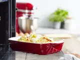 KitchenAid Керамическое блюдо 26x15,5x6,5 см + крышка Империя красный EAN 4894871028609 — фото 6