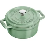 STAUB Мини-кокотница 10 см чугунная кастрюля 250 мл мята EAN 3272340053603 — фото 1